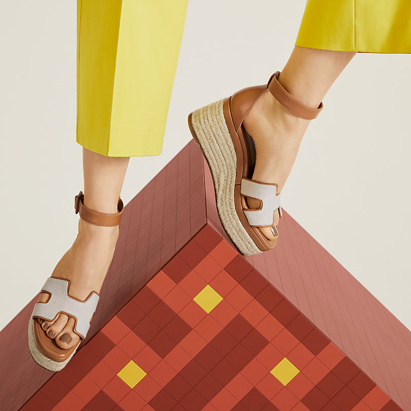 Hermes☆エスパドリーユ Elda Naturel_パリ発 夏にピッタリなサンダル】HERMES Elda エスパドリーユ (HERMES